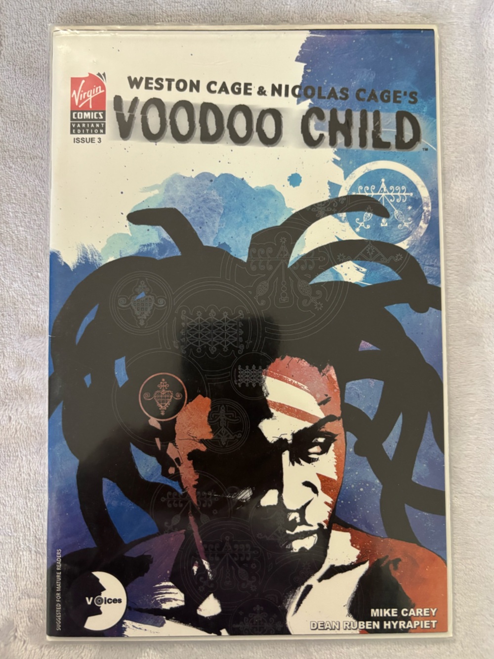 Voodoo Child #1 Virgin Comics 2007 Nicolas Cage Weston Cage EXCELLENT